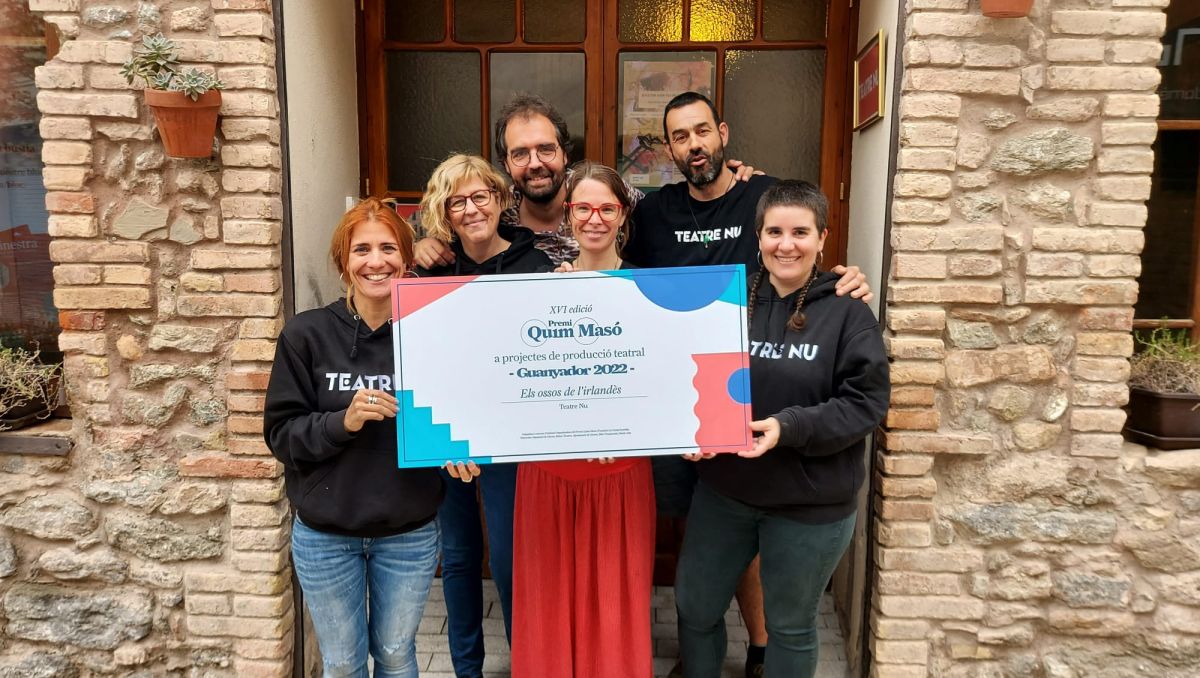 Teatre Nu guanya el Premi Quim Masó i està nominat a dos premis Butaca Teatre Nu guanya el Premi Quim Masó i està nominat a dos premis Butaca