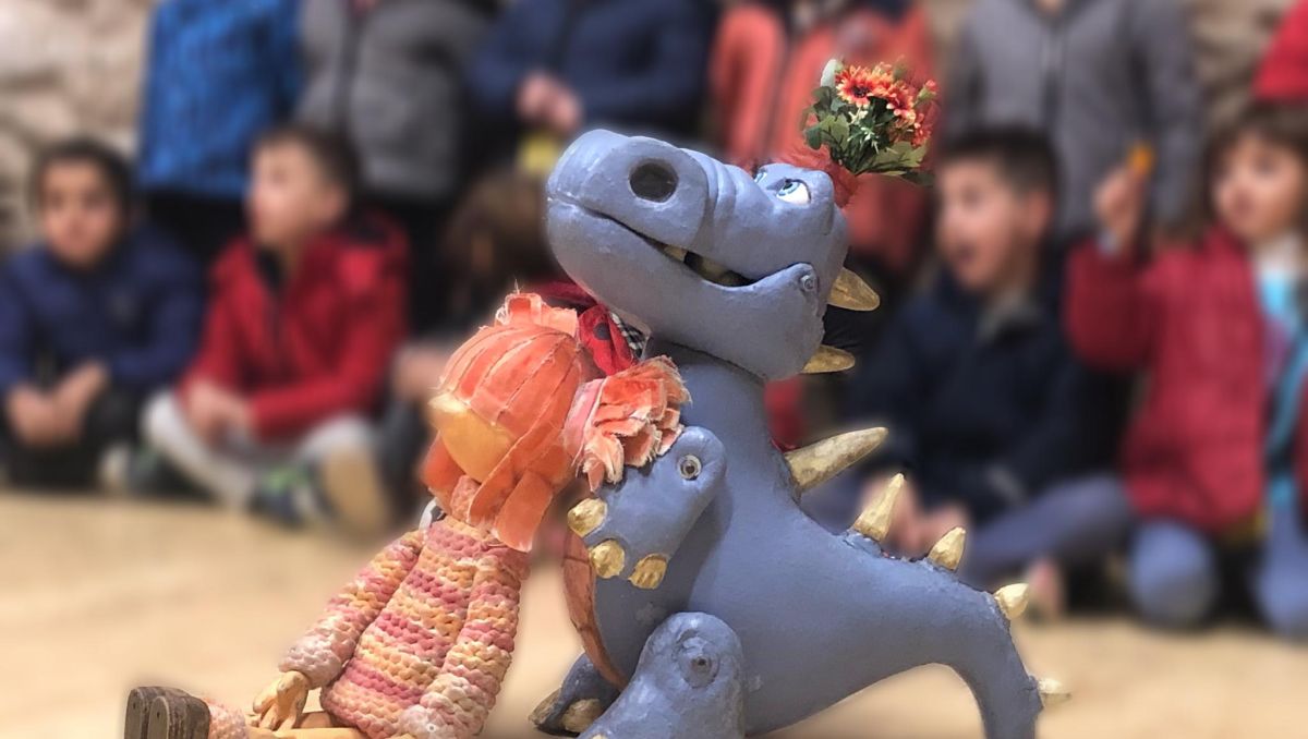 El CEIP Maria Borés de La Pobla de Claramunt ens visita