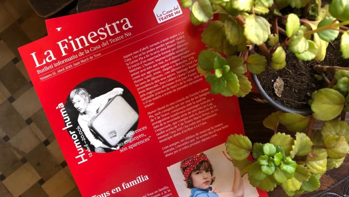 La Finestra del mes d’abril La Finestra del mes d’abril